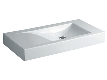 Раковина из сантехнического фаянса Simas FZ 12 bia 100х50 подвесная цвет белый